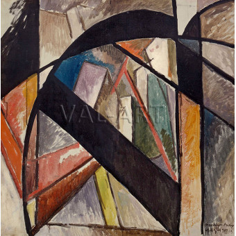 РЕПРОДУКЦИИ НА КАРТИНИ Бруклинският мост (1915)